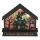 LED Dekoracija HALLOWEEN LED/2xAA/įvairiaspalvė baisi namelis