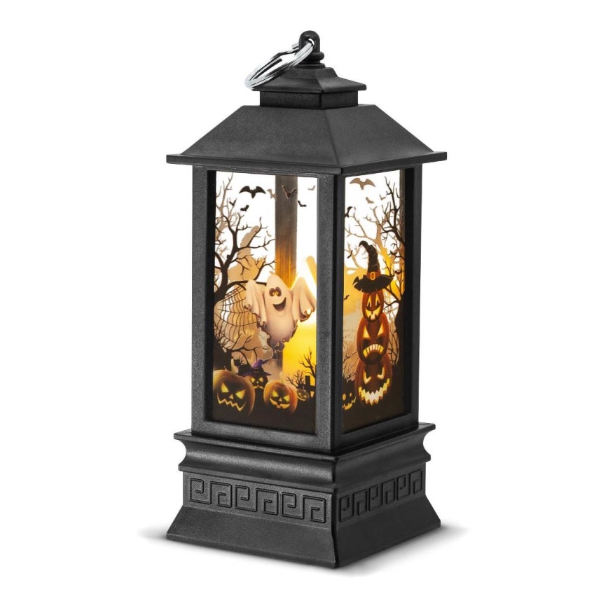 LED Dekoracija HALLOWEEN LED/3xAAA/šilta balta žibintas su moliūgais