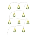 LED dekoratyvinė girlianda 10xLED/2xAA 1,6m šiltai balta