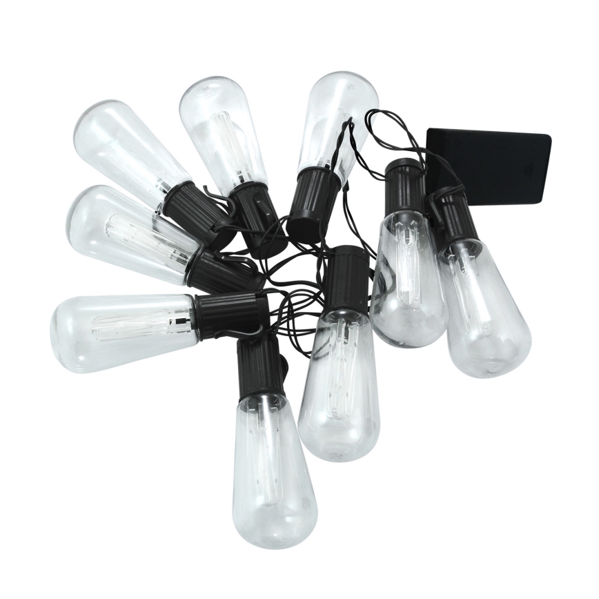LED dekoratyvinė girlianda EDISON 2,65 m 10xLED/2xAA