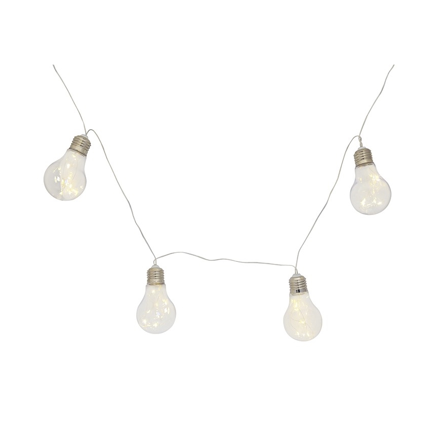LED dekoratyvinė girlianda SMOLDER 2,1 m 10xLED/2xAA