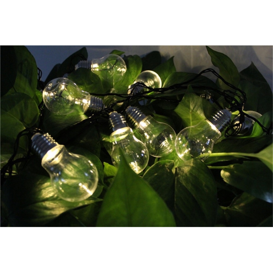 LED dekoratyvinė girlianda SMOLDER 2,1 m 10xLED/2xAA
