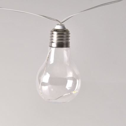LED dekoratyvinė girlianda SMOLDER 2,1 m 10xLED/2xAA