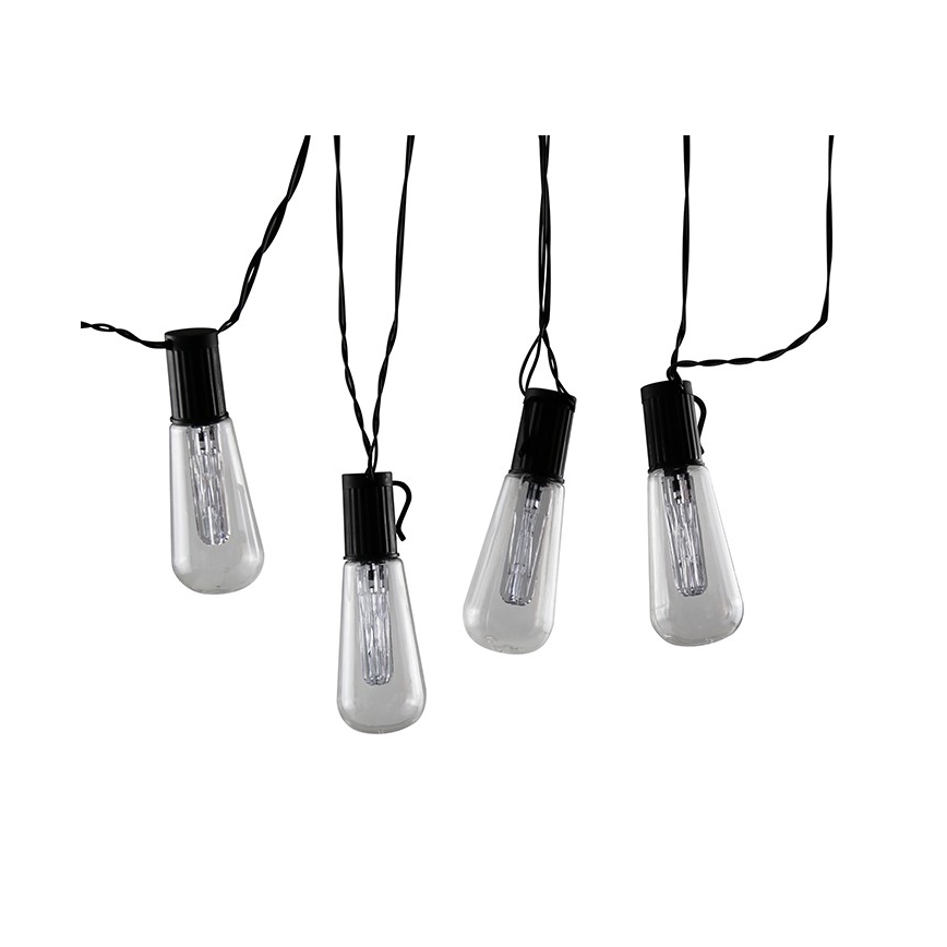 LED Dekoratyvinė grandinė EDISON 2,65 m 10xLED/2xAA