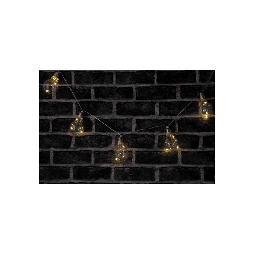 LED Dekoratyvinė grandinė SMOLDER 2,1 m 10xLED/2xAA