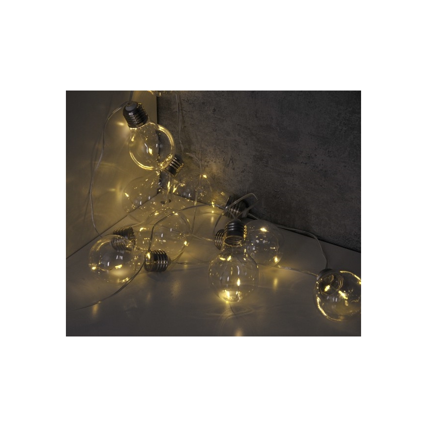 LED Dekoratyvinė grandinė SMOLDER 2,1 m 10xLED/2xAA