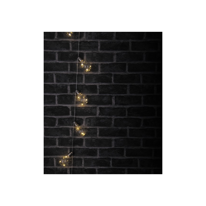 LED Dekoratyvinė grandinė SMOLDER 2,1 m 10xLED/2xAA