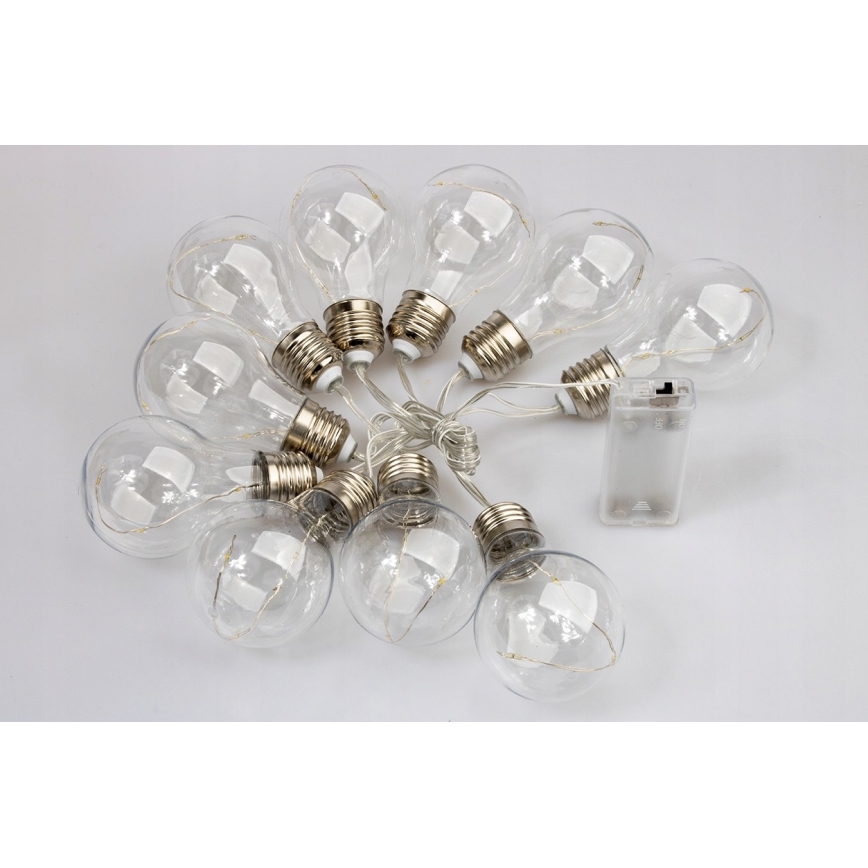 LED Dekoratyvinė grandinė SMOLDER 2,1 m 10xLED/2xAA