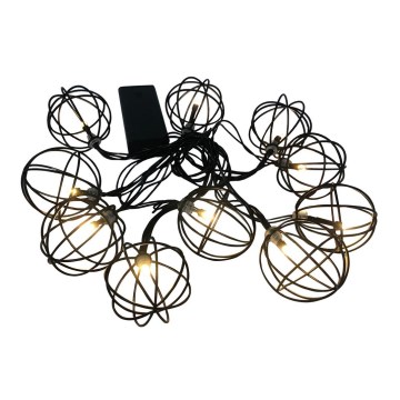 LED Dekoratyvinis apšvietimas VIIBORG 10xLED/2xAA