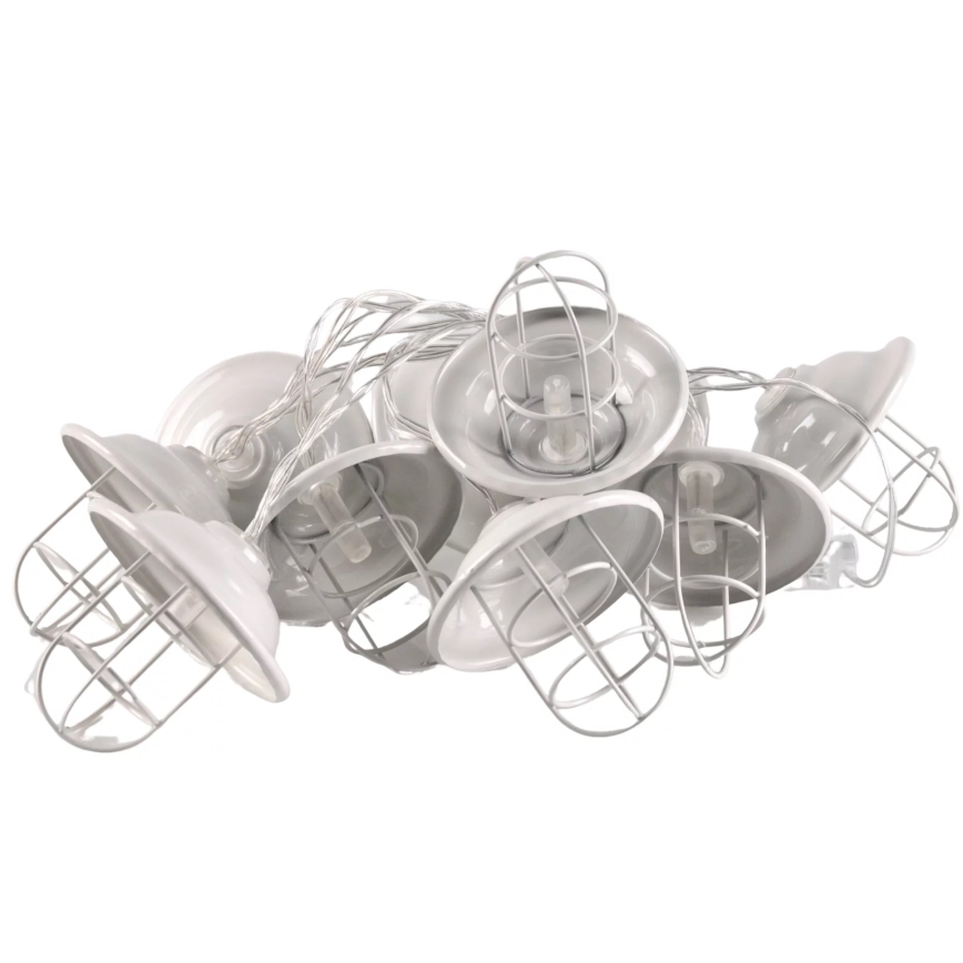 LED Dekoratyvinis lauko šviestuvas LOFT 10xLED/2xAA