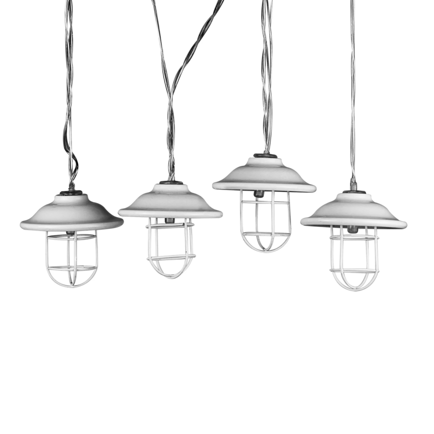 LED Dekoratyvinis lauko šviestuvas LOFT 10xLED/2xAA