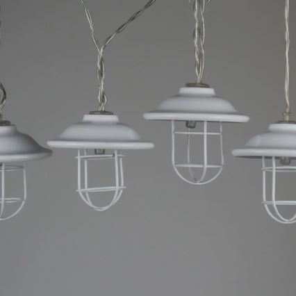 LED Dekoratyvinis lauko šviestuvas LOFT 10xLED/2xAA