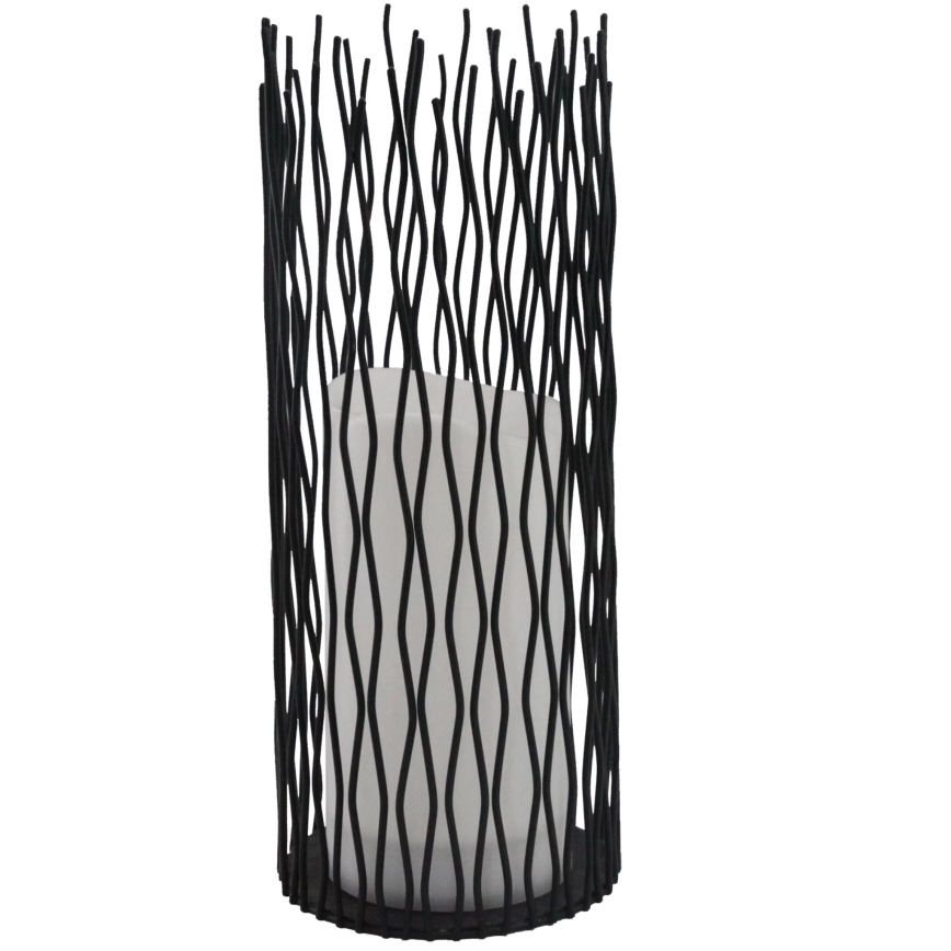LED Dekoratyvinis lauko šviestuvas NYBORG LED/2xAA 35 cm IP44 šilta balta