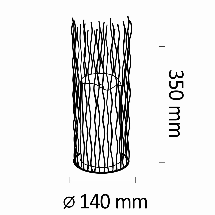 LED Dekoratyvinis lauko šviestuvas NYBORG LED/2xAA 35 cm IP44 šilta balta