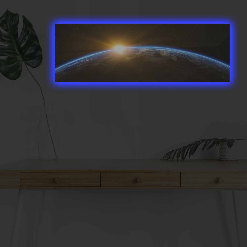 LED dekoratyvinis paveikslas LED/1x9V 6LR61