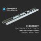 LED Didelio našumo fluorescencinis šviestuvas EMERGENCY LED/36W/230V 4000K 120cm IP65