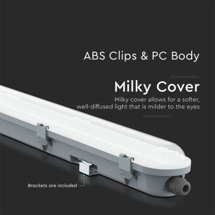 LED Didelio našumo liuminescencinis šviestuvas M-SERIES LED/36W/230V 6400K 120cm IP65