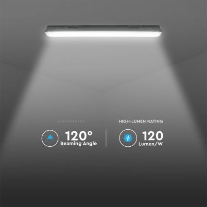 LED Didelio našumo liuminescencinis šviestuvas M-SERIES LED/36W/230V 6400K 120cm IP65