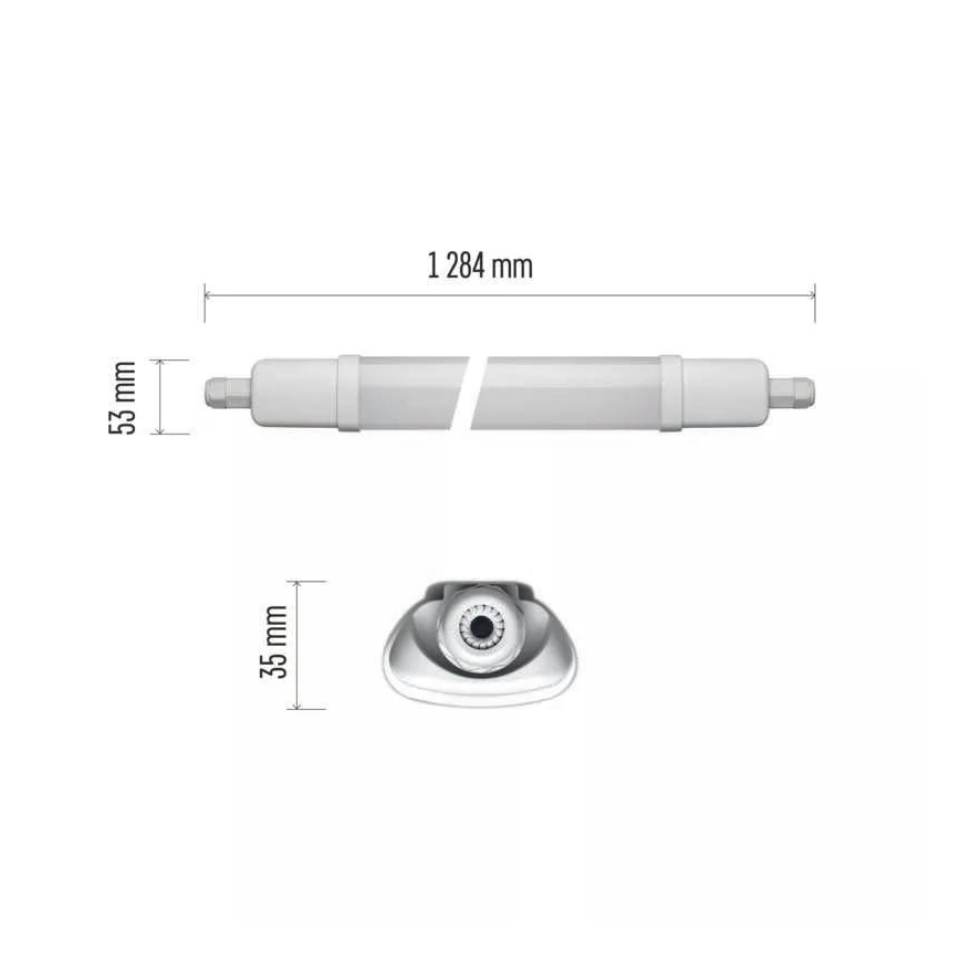 LED Didelio našumo šviestuvas LED/37W/230V IP65 4000K