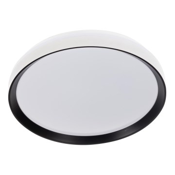 LED dimeriu reguliuojamas lubinis šviestuvas LIXAN LED/47W/230V 3000-6500K skersmuo 38,6 cm baltas/juodas + nuotolinis valdymas