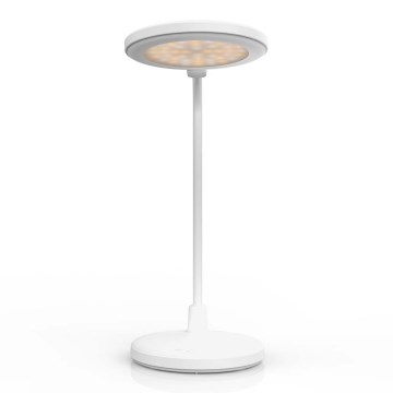 LED dimeriuojama įkraunama jutiklinė lempa su veidrodžiu LED/6W/1200 mAh 3000/4000/5700K CRI 90 balta