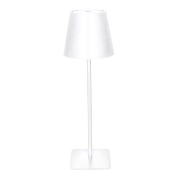 LED Dimeriuojama įkraunama jutiklinė stalinė lempa LUCCA LED/3,7V 3000/4000/6500K 2000 mAh balta