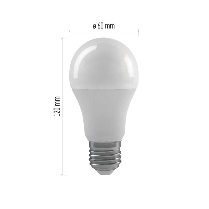 LED dimeriuojama lemputė A60, E27, 10,5W, 230V, 2700K