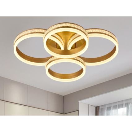 LED dimeriuojama prigludusi liustra LED/150W/230V 3000-6500K + nuotolinis valdymas