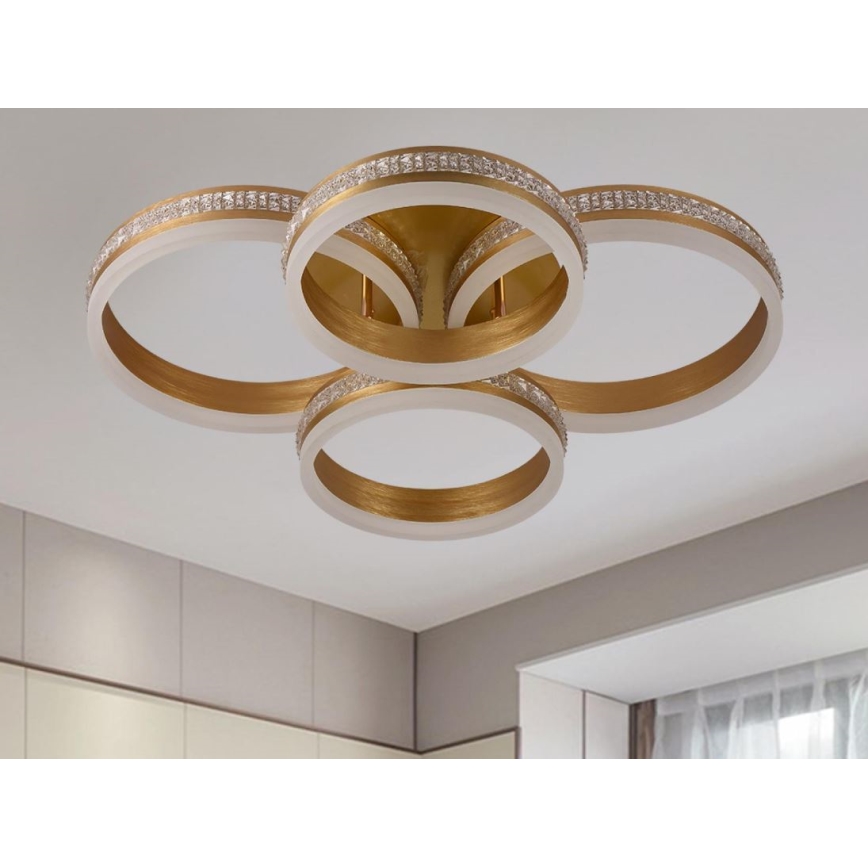 LED dimeriuojama prigludusi liustra LED/150W/230V 3000-6500K + nuotolinis valdymas