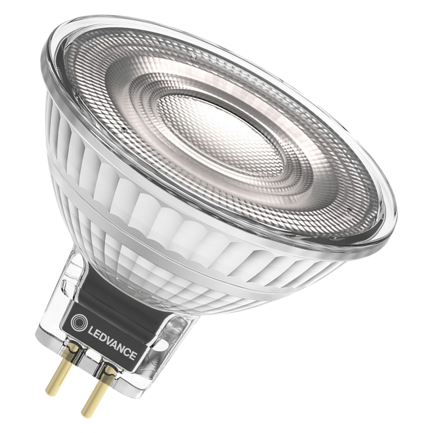 LED dimeriuojama reflektorinė lemputė MR16 GU5,3/5,3W/12V 3000K 36° CRI 97 - Ledvance