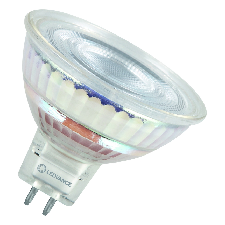 LED dimeriuojama reflektorinė lemputė MR16 GU5,3/6,6W/12V 3000K 36° CRI 97 - Ledvance