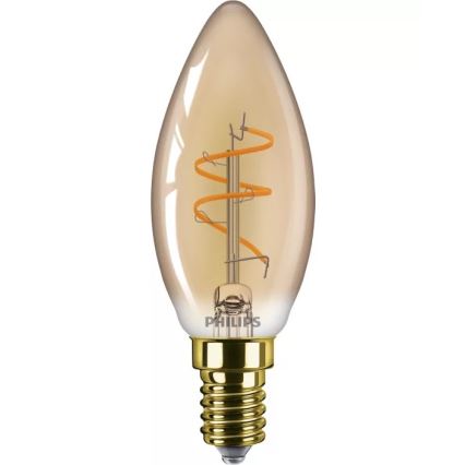 LED reguliuojama lemputė VINTAGE Philips B35 E14/3,1W/230V 2200K CRI 90