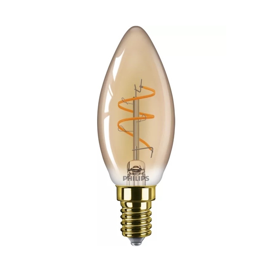 LED reguliuojama lemputė VINTAGE Philips B35 E14/3,1W/230V 2200K CRI 90