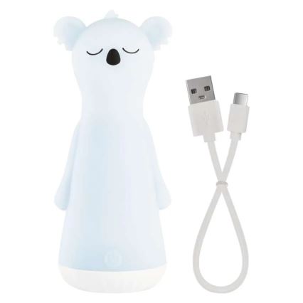 LED dimeriuojamas įkraunamas vaikų žibintuvėlis su naktine šviesele 2 viename LED/3,7V 1200 mAh