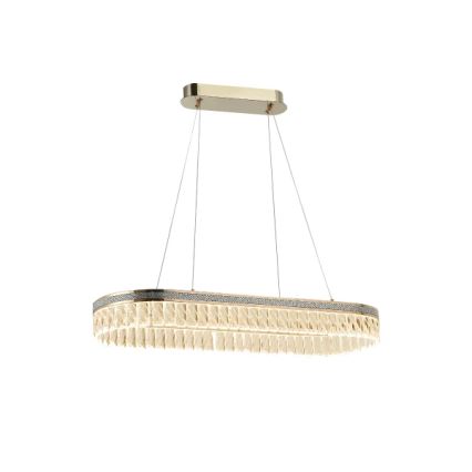 Dimeriuojama LED krištolinė liustra ant laido THALIA LED/50W/230V 3000-6000K + nuotolinio valdymo pultas