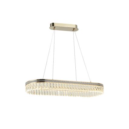 Dimeriuojama LED krištolinė liustra ant laido THALIA LED/50W/230V 3000-6000K + nuotolinio valdymo pultas