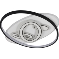 LED dimeriuojamas lubinis šviestuvas LED/105W/230V 3000-6500K + nuotolinis valdymas
