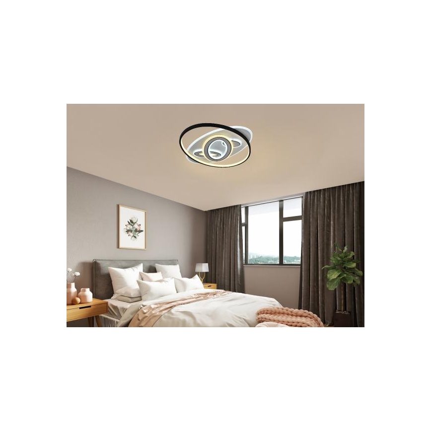 LED dimeriuojamas lubinis šviestuvas LED/105W/230V 3000-6500K + nuotolinis valdymas