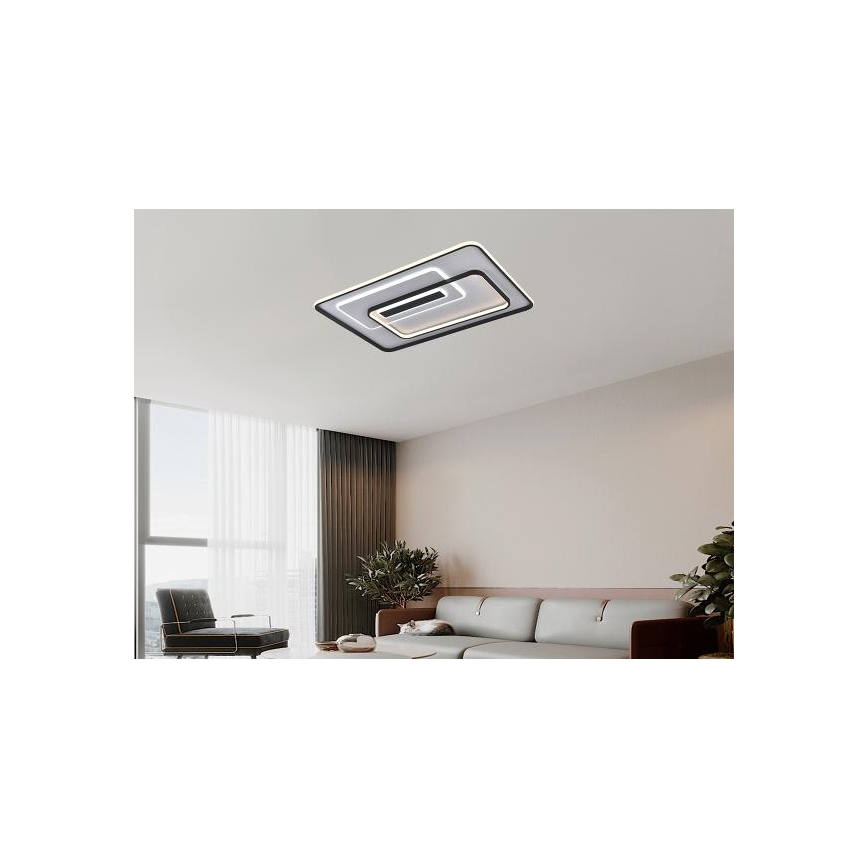 LED Dimeriuojamas lubinis šviestuvas LED/160W/230V 3000-6500K + nuotolinis valdymas