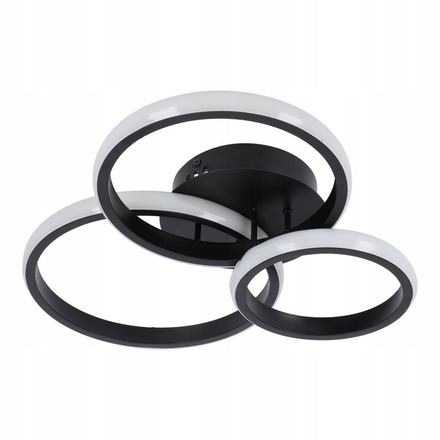 Dimeriuojamas LED lubų šviestuvas LED/70W/230V 3000-6500K juodas + nuotolinio valdymo pultas