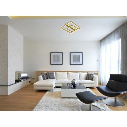 LED dimeriuojamas lubinis šviestuvas LED/95W/230V 3000-6500K + nuotolinis pultas