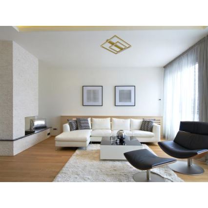 LED dimeriuojamas lubinis šviestuvas LED/95W/230V 3000-6500K + nuotolinis pultas