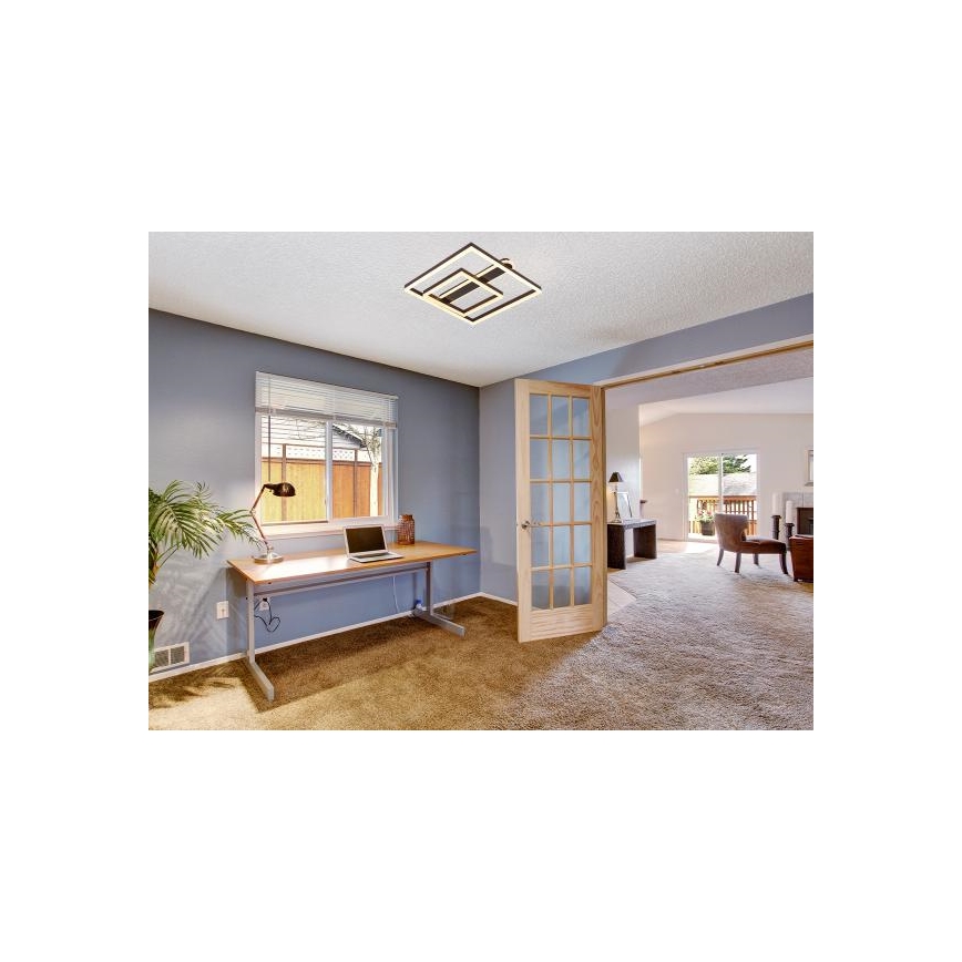LED Dimeriuojamas lubinis šviestuvas LED/95W/230V 3000-6500K + nuotolinis valdymas