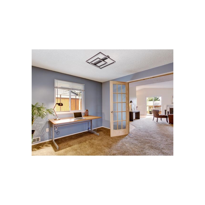 LED Dimeriuojamas lubinis šviestuvas LED/95W/230V 3000-6500K + nuotolinis valdymas