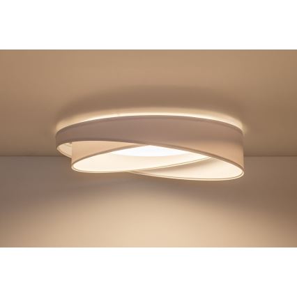 LED dimeriu reguliuojamas lubinis šviestuvas SMART GALAXY MODERN LED/24W/230V 3000-6500K skersmuo 55 cm baltas + nuotolinis valdymas