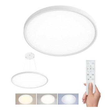LED Dimeriuojamas lubų paviršinis pakabinamas šviestuvas LED/50W/230V 3000-6500K + nuotolinis valdymas