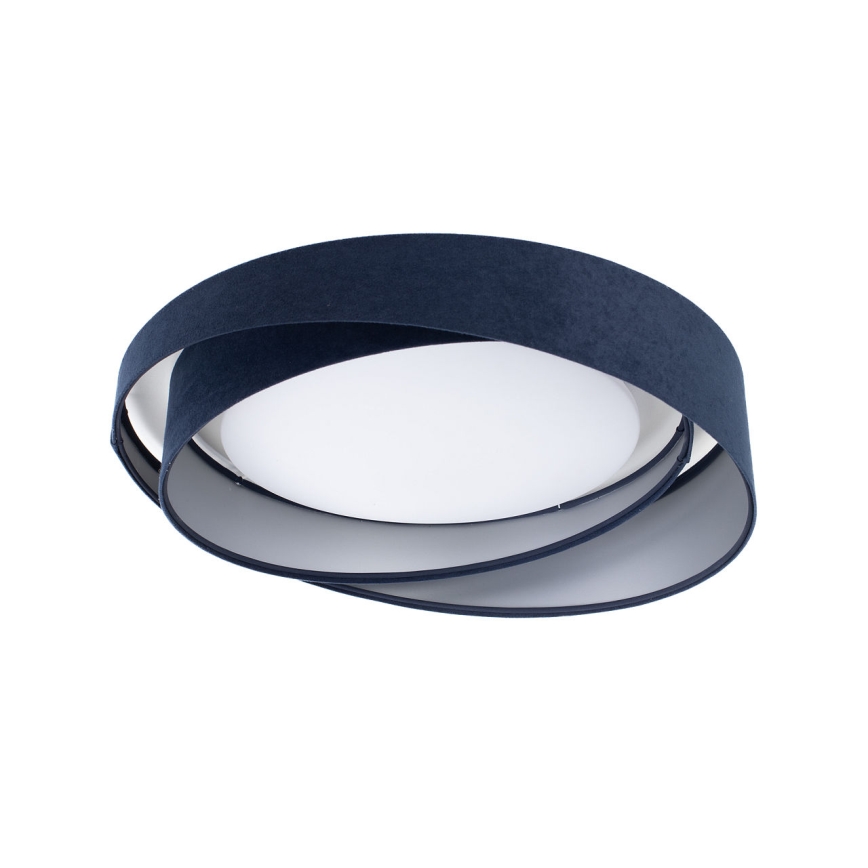 LED reguliuojamo ryškumo lubų šviestuvas SMART GALAXY MODERN LED/24W/230V 3000-6500K skersmuo 55 cm mėlynas/sidabrinis + su nuotolinio valdymo pultu