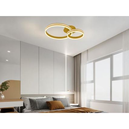 LED dimeriuojamas paviršinis šviestuvas LED/110W/230V 3000-6500K + nuotolinis valdymas