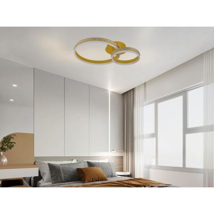 LED dimeriuojamas paviršinis šviestuvas LED/110W/230V 3000-6500K + nuotolinis valdymas