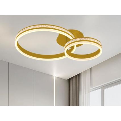 LED dimeriuojamas paviršinis šviestuvas LED/110W/230V 3000-6500K + nuotolinis valdymas